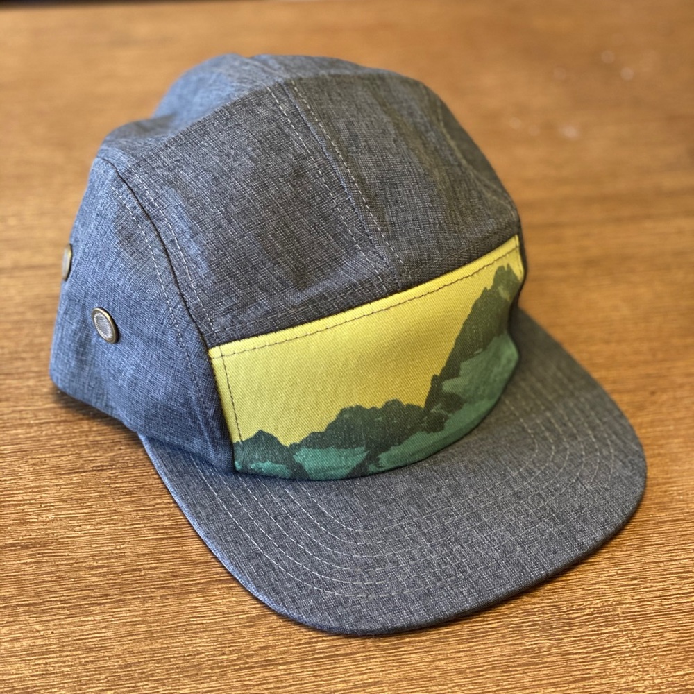 Spacecraft - Gray Five Panel, Flat Bill Skater Hat